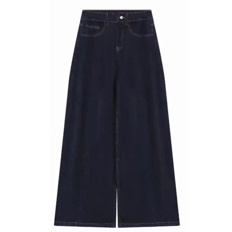Quần Jean Ống Rộng WIDE LEG tôn dáng cạp cao form unisex nam nữ JS02 | BigBuy360 - bigbuy360.vn