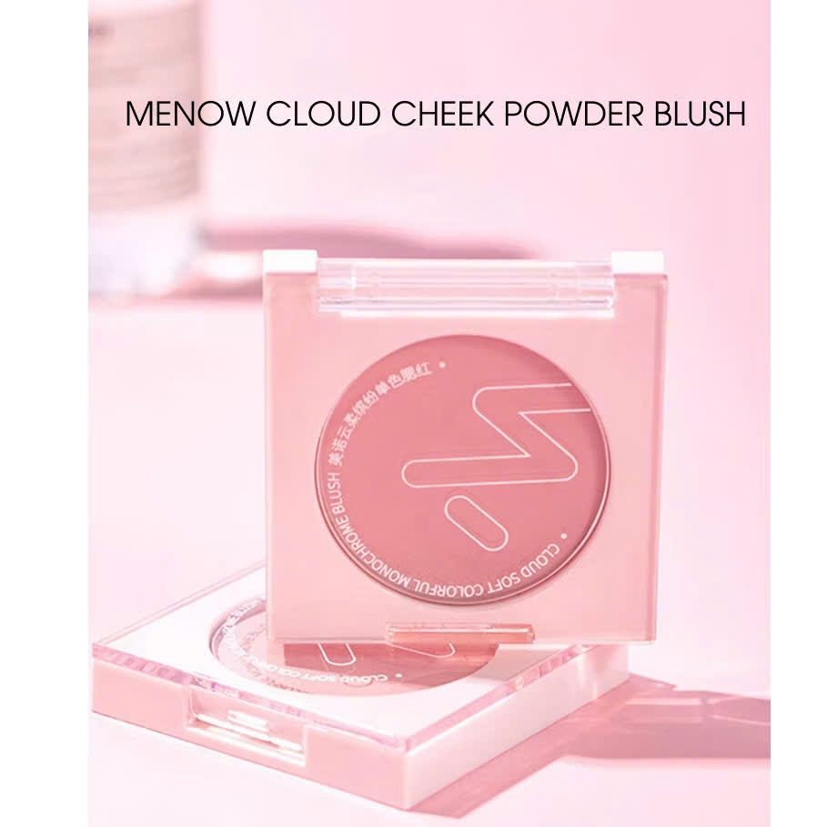  Phấn má hồng Menow ngọt ngào tự nhiên Cloud Cheek tiện dụng 4.5gr 