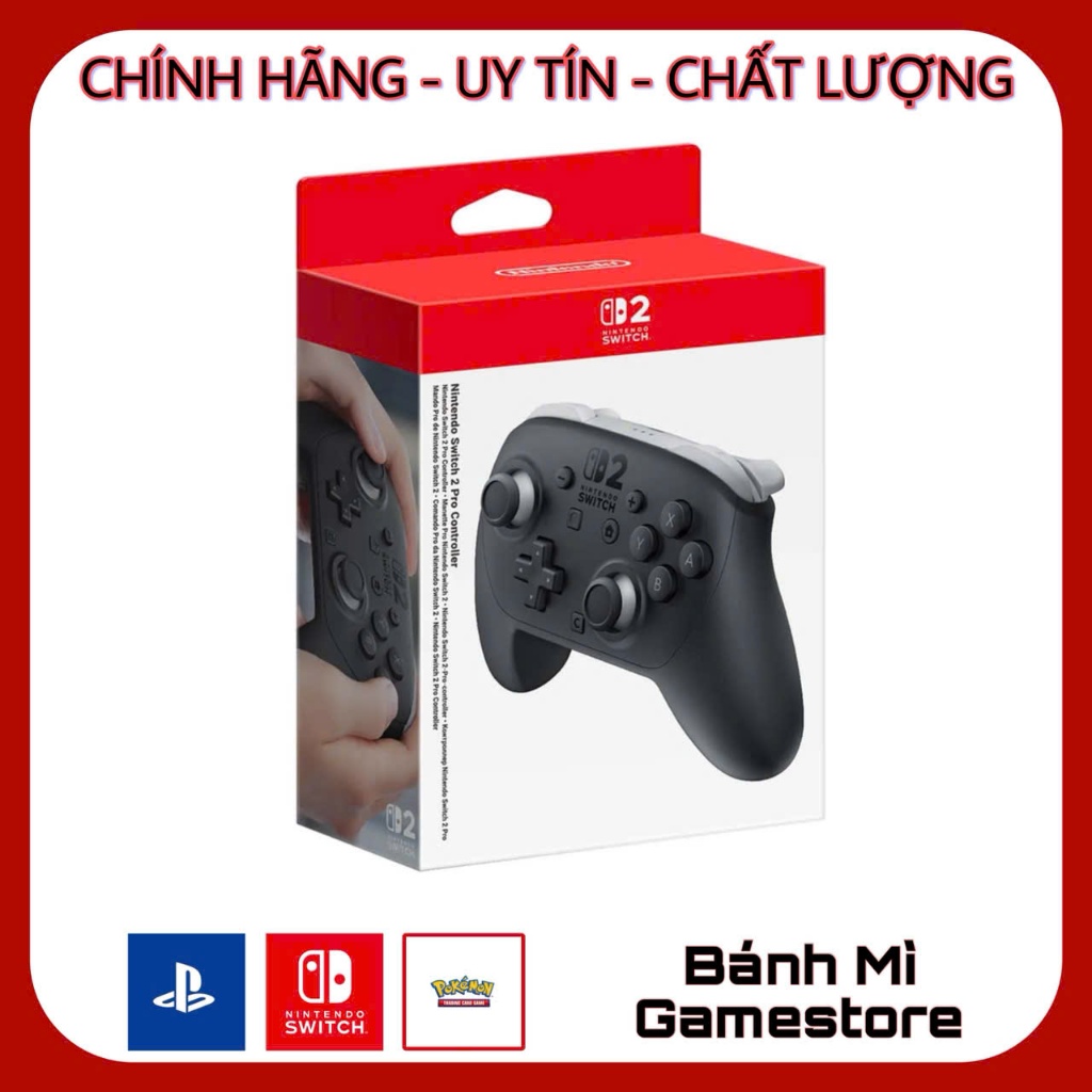 [ Hàng chính hãng ] Tay cầm Nintendo Switch 2 Pro Controller