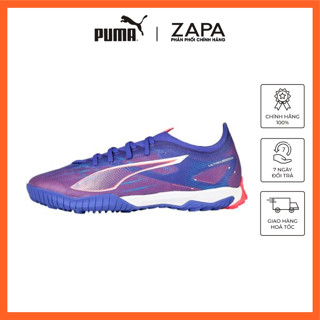  Giày đá bóng sân cỏ nhân tạo PUMA Ultra 5 Match TT chính hãng - màu Tím Xanh than 