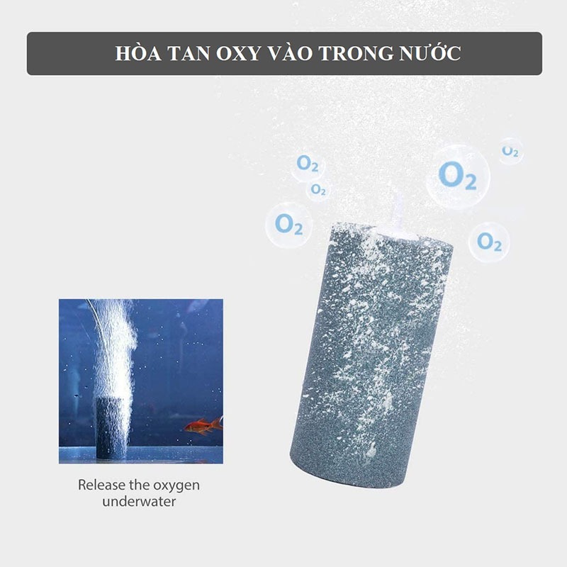 Viên Sủi Oxy Bể Cá Cảnh Bể Thuỷ Sinh