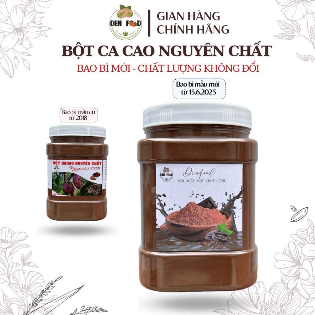 Bột ca cao nguyên chất 100% - Denfood