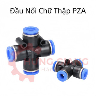 Đầu nối chữ Thập , Cộng, chia 4 hướng chữ thập phun sương máy nén khí giá sỉ