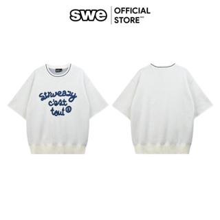 Áo Thun Len Unisex Nam/Nữ Local Brand SWE C'EST TOUT KNIT TEE - Trắng