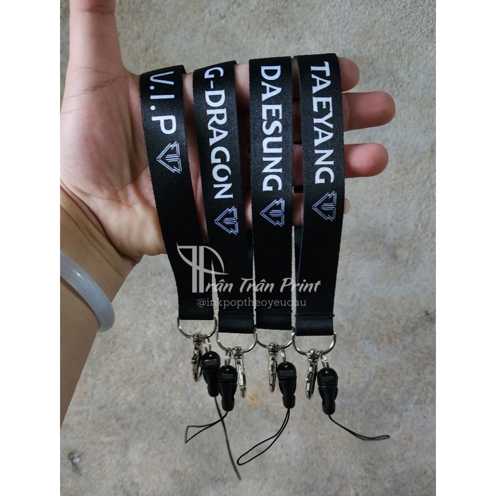 Strap Bigbang, Dây đeo đt, móc khóa Bigbang