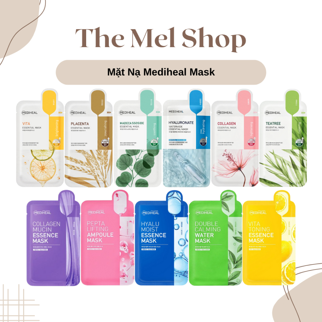 Mặt Nạ Dưỡng Da Mediheal Mask - Skincare - Thích Hợp Với Mọi Loại Da
