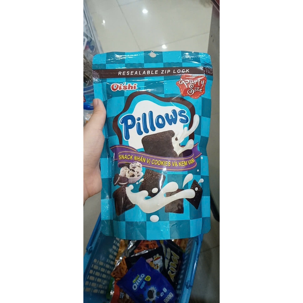 Bánh Snack Oishi Pillows gói 80g