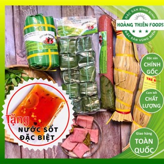 Tré rơm Bình Định, Nem chua Chợ Huyện chính gốc - Đặc Sản Bình Định - Hoàng Thiên Foods