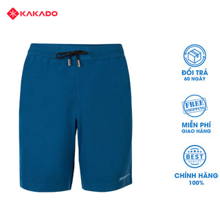 Quần đùi thể thao nam KAKADO - Siêu nhẹ, tập gym, cầu lông, co giãn 4 chiều, thấm hút tốt. Màu xanh dương