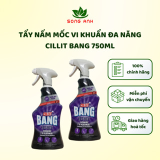 Hàng Đức chai xịt tẩy nấm mốc vi khuẩn đa năng Cillit Bang Power Cleaner Farewell Black Mould 750ml