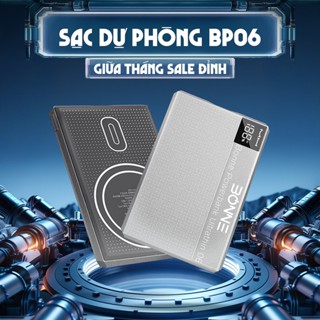 (Tặng Túi Đựng) Sạc Dự Phòng BP06 By Bonne TECHNOLOGIQUE, Sạc Dự Phòng Sạc Nhanh 20W Siêu Mỏng Nhẹ