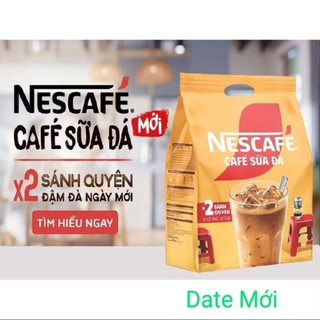 Com 2 Bịch Nescafe Sữa Đá Cao Cấp (25gói x 24gr) DATE MỚI