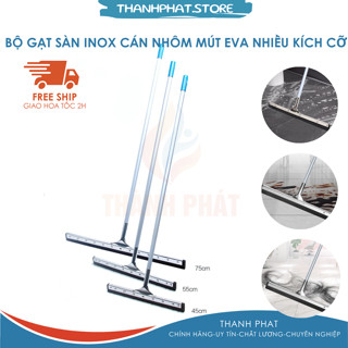 Cây gạt nước sàn nhà khung thép3 kích thước 45.55.75cm hàng nhập khẩu, độ bền cao