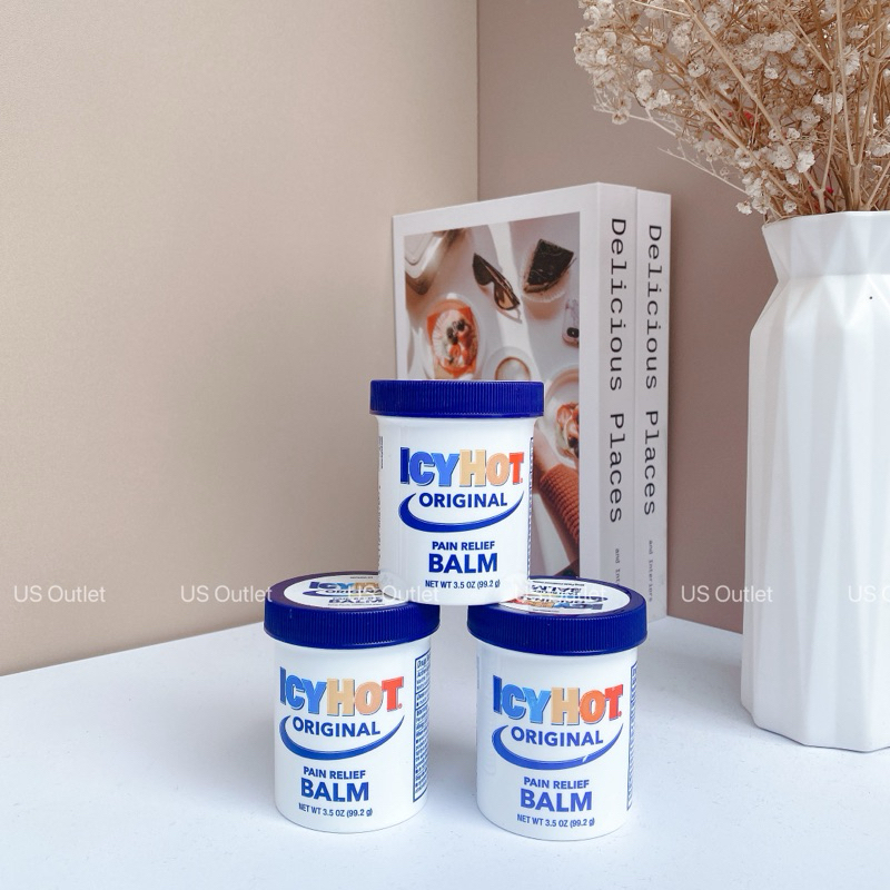 Dầu xoa bóp giảm đau Icy Hot Original Pain Relief Balm 99.2G