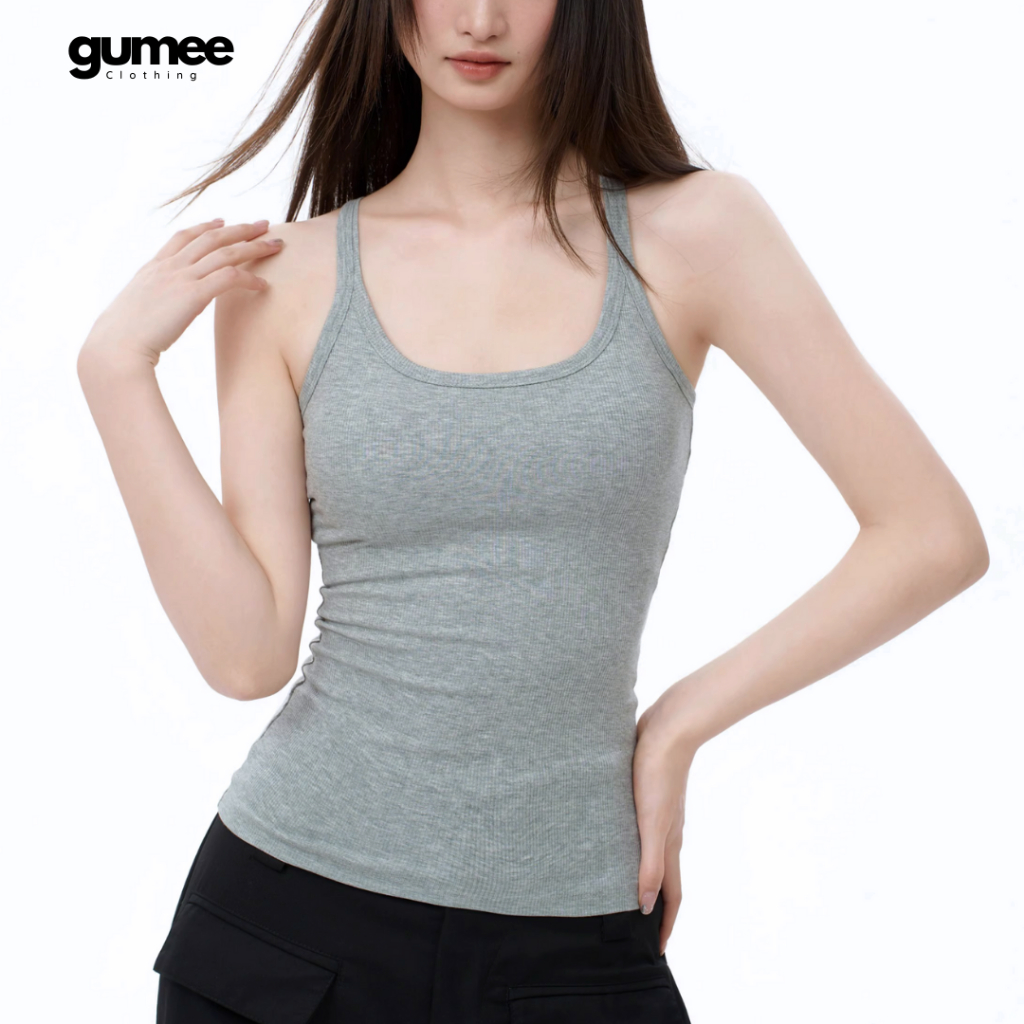 Áo hai dây ôm body nữ trơn bra tanktop ba lỗ 2 dây mảnh chất cotton mịn co giãn mặc hè thể thao -G07 | BigBuy360 - bigbuy360.vn