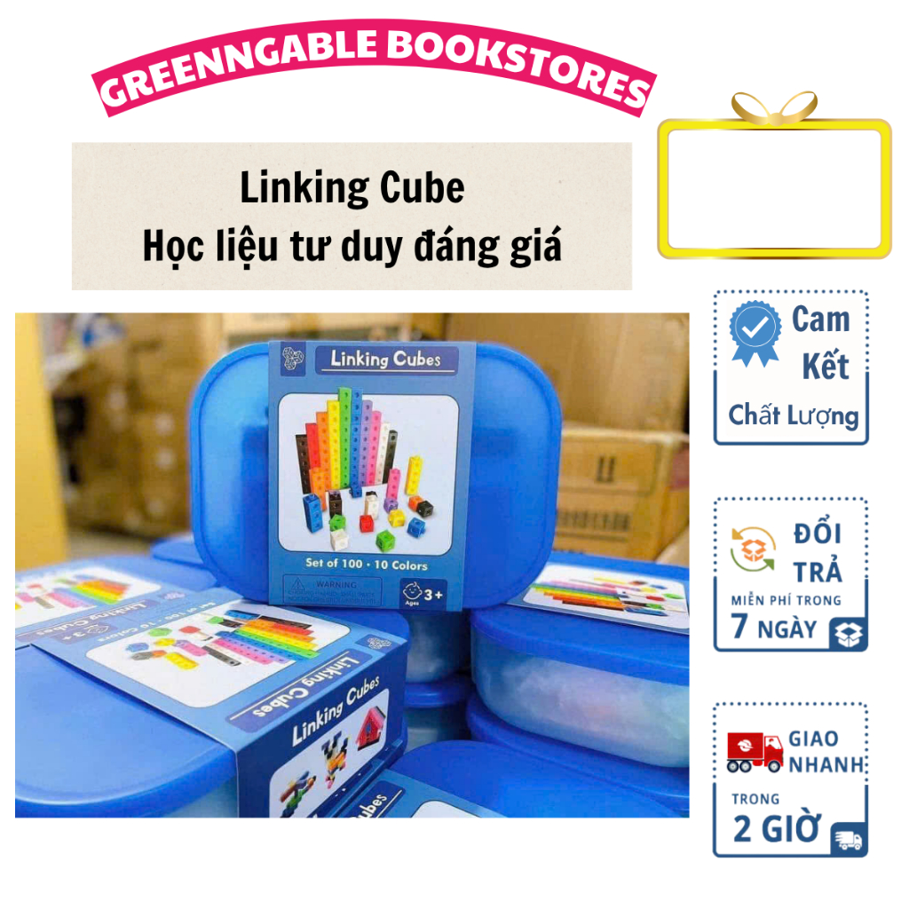 Linking Cube _ Bộ học liệu tư duy cho bé phát triển trí não