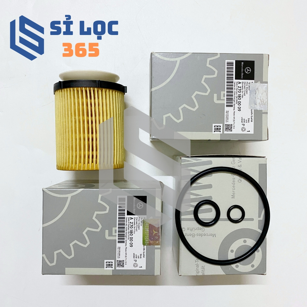 Lọc nhớt, lọc dầu Mercedes w205 C180 C200 C250 CLA 180 CLA200 CLA250 E200 E250 E350 GLA200 GLA250 GL