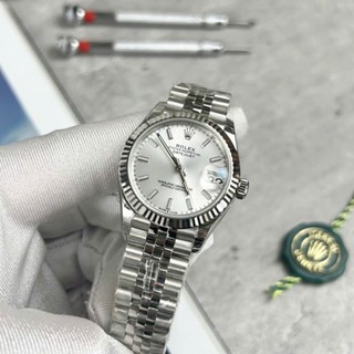 Đồng hồ nam thười trang Rolex Máy pin kim trôi giả cơ dây thép chống nước chống xước