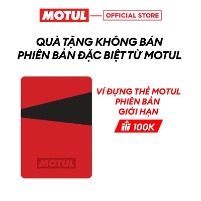 [QUÀ TẶNG KHÔNG BÁN] Ví đựng thẻ MOTUL phiên bản giới hạn