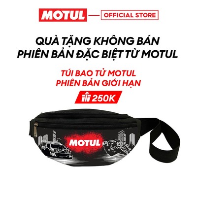 [QUÀ TẶNG KHÔNG BÁN] Túi bao tử MOTUL phiên bản giới hạn MÃ LỰC BỨC PHÁ