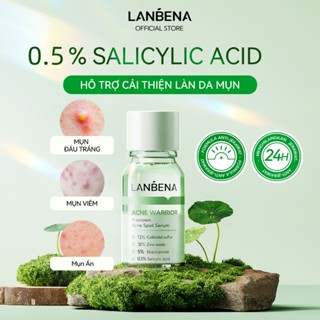Serum Chấm Mụn LANBENA  Hỗ Trợ Giảm Mụn Mủ/Mụn Nhọt/Mụn Trứng Cá Nhanh Chóng 12ml