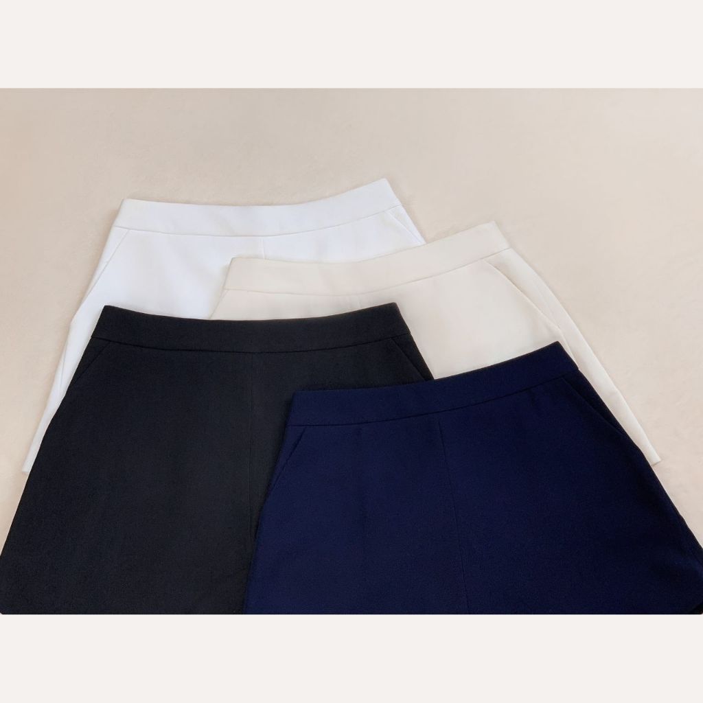 Quần short nữ ống rộng cạp cao tiểu thư, quần đùi ngắn nữ dáng xòe bồng Linly Store QS-N9 | BigBuy360 - bigbuy360.vn
