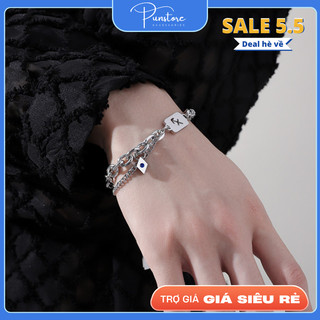  Vòng tay nam nữ titan không gỉ thiết kế 12 cung hoàng đạo thời trang Pun cao cấp không gỉ - Vòng Tay Tổng Hợp 