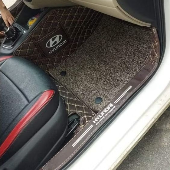 Thảm sàn da 5d,6d,8d,nappa xe Hyundai Accent, tràn viền cửa