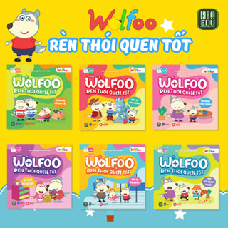  Sách - Combo 6 cuốn Wolfoo Rèn Thói Quen Tốt 