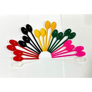 [ BỊCH 50 CÁI ] MUỖNG NHỰA ĐỦ MÀU DÀI 15CM - 20CM