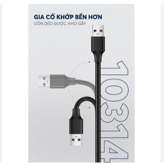 Cáp USB 2.0 nối dài từ 0.5m - 3m 480 Mb/s chính hãng Ugreen cao cấp Phân Phối Chính Hãng BH 18 Tháng