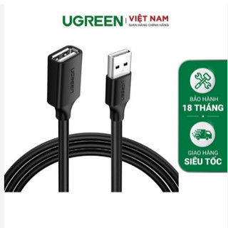 Cáp USB 2.0 nối dài từ 0.5m - 3m 480 Mb/s chính hãng Ugreen cao cấp Phân Phối Chính Hãng BH 18 Tháng