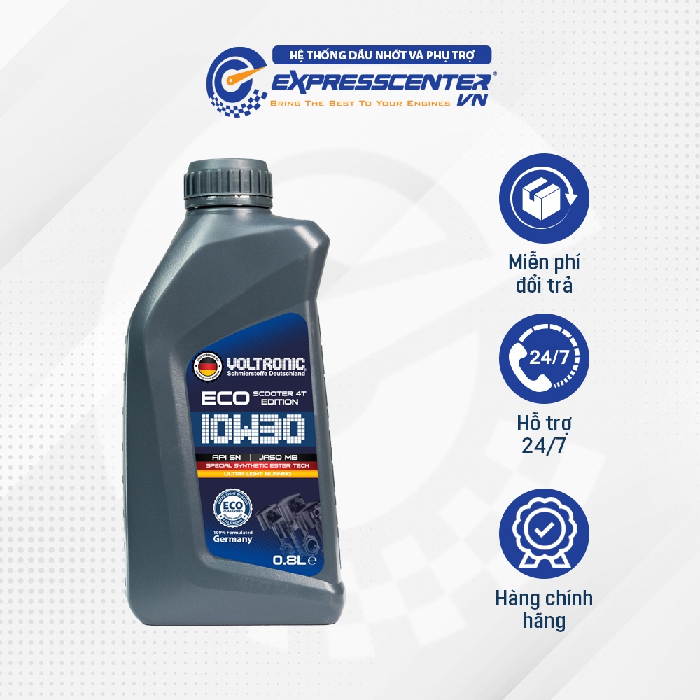 Dầu Nhớt Xe Tay Ga Voltronic ECO Scooter 10w30 800ml