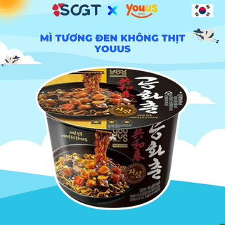 Mì Ăn Liền Sốt Tương Đen Youus (Dạng Hộp, Không Thịt)