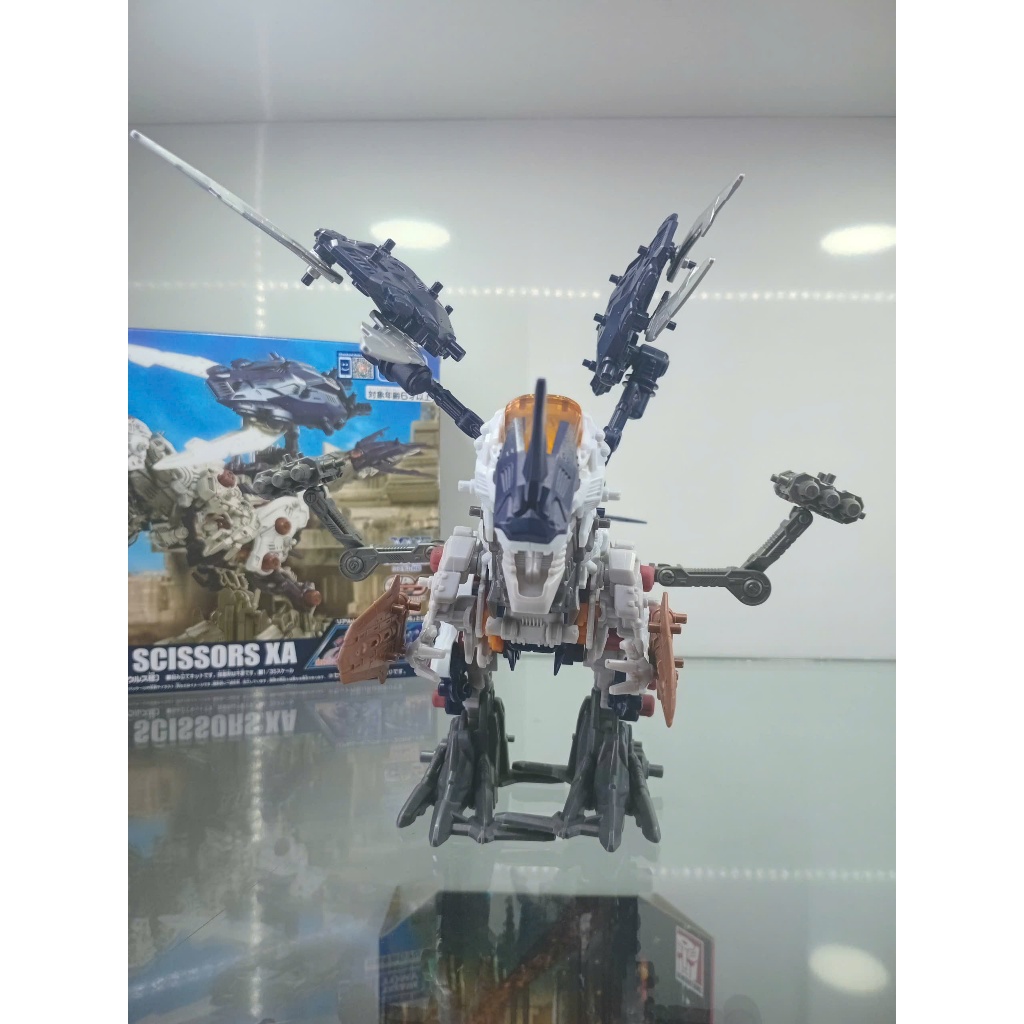 Zoids 2nd ZW55 Xeno Rex Scissors XA + Customize Weapon TAKARA TOMY