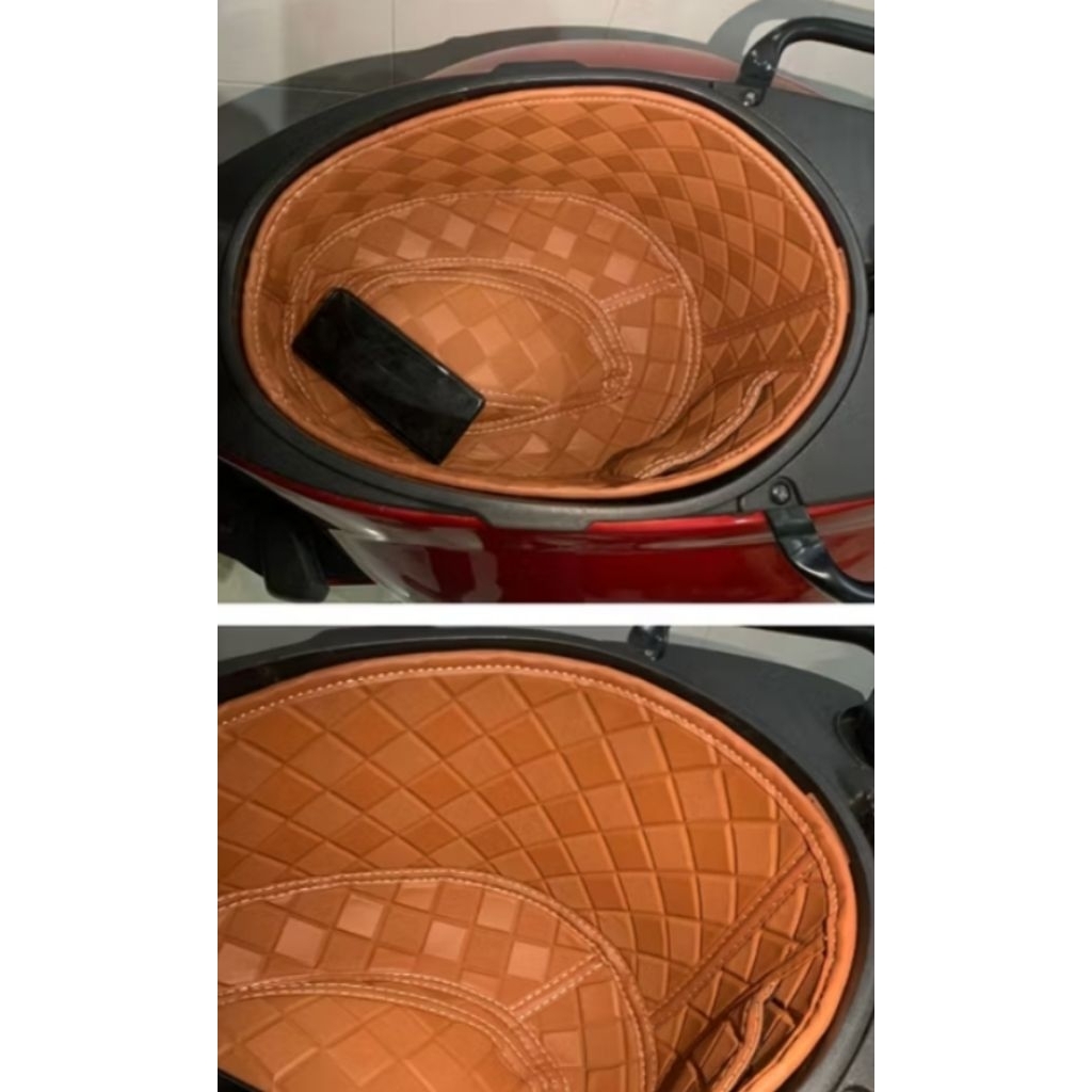 Lót cốp xe máy vespa LX, sprint cách nhiệt chống sốc có túi đựng giấy tờ