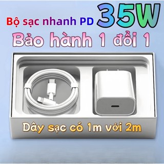 Bộ sạc nhanh PD 35W Dùng cho Điện thoại IP 17 16 15 14 13 12 11 Pro Max XS XR X 8 7, HB 1 Đổi mới 1
