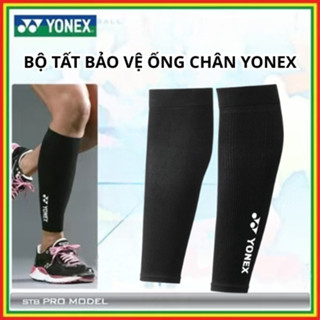 Bộ tất bảo vệ ống chân YONEX, giúp giảm nguy cơ bị chuột rút chất liệu co giãn thoáng khí SPAC03