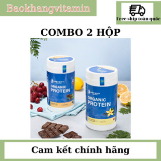 COMBO 2H Sữa hạt Organic Protein thuần thực vật, ít đường thay thế bữa ăn 2kg