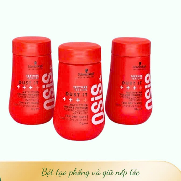 Bột tạo nếp tóc OSIS+ Dust It 10g (Schwarzkopf OSIS+ Dust It Mattifying Powder 10g)