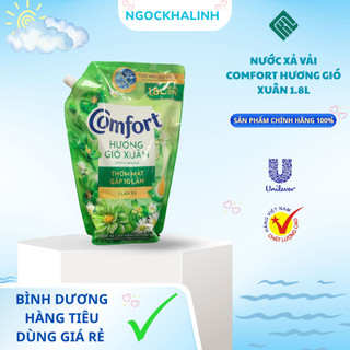  Nước xả vải Comfort hương gió Xuân 1.8L 