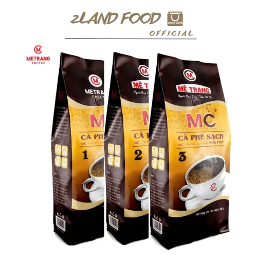 Ca Phê Mê Trang Pha Phin - Túi Bột 500g (MC1, MC2, MC3)