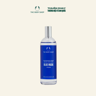 Xịt Thơm Toàn Thân Blue Musk Fragrance Mist 100ml The Body Shop