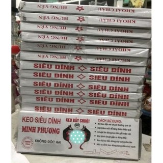 Lẻ 4 miếng keo dính chuột siêu dính