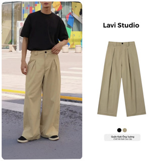 Quần Kaki Nam Ống Suông Premium Local Brand Lavi Studio