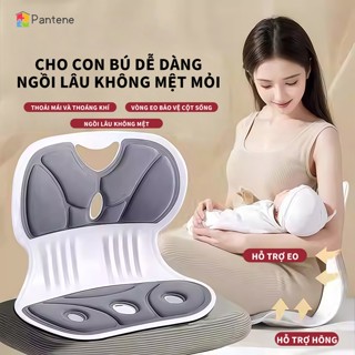 Ghế công thái học PANTENE chống gù lưng, Ghế văn phòng giúp ngồi thẳng lưng phù hợp trẻ em, sinh viên người làm
