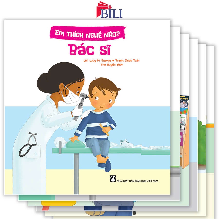 Bộ sách cho bé - Em thích nghề nào? (6 cuốn lẻ)