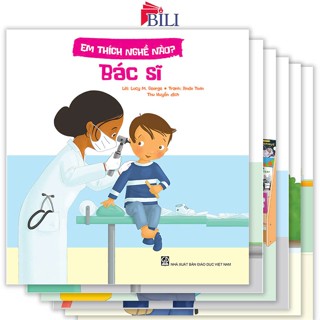 Bộ sách cho bé - Em thích nghề nào? (6 cuốn lẻ)