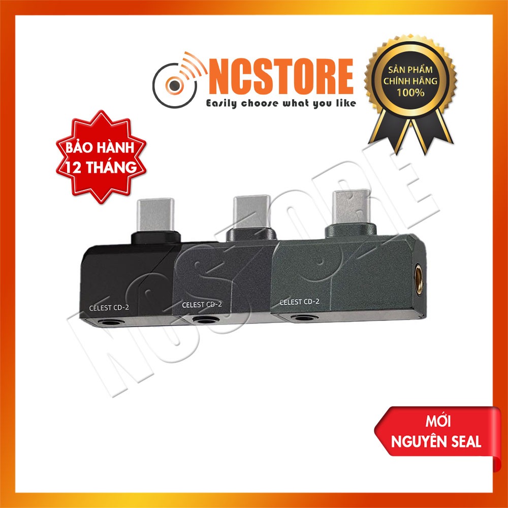 [NC] Portable DAC/AMP CELEST CD-2 | Chip DAC CX31993 + Maxim MAX97220 | Type C | Cáp chuyển đổi âm t