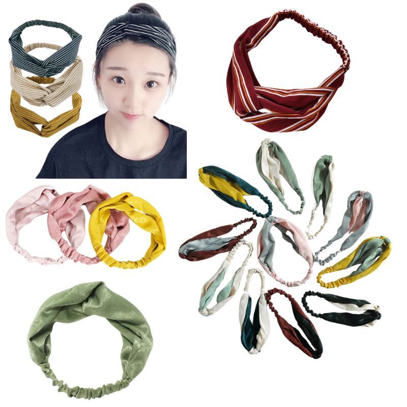 Băng đô turban phối mầu